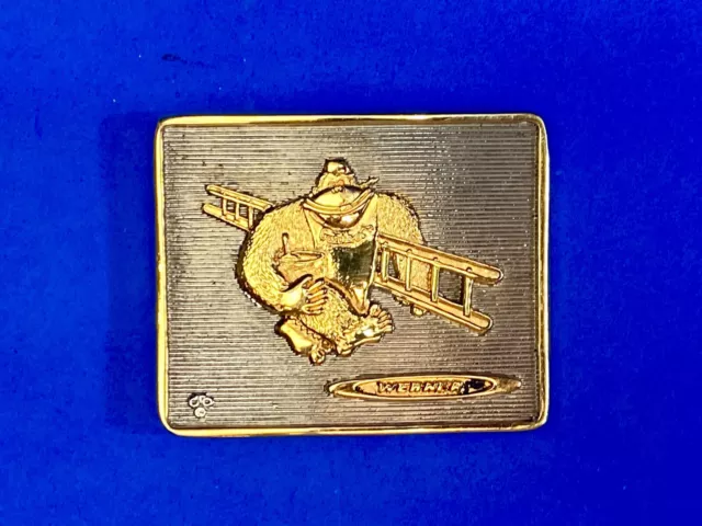 Werner American Safety Co  firefighter Fire Fighter Ladder OC Tanner belt buckle 3