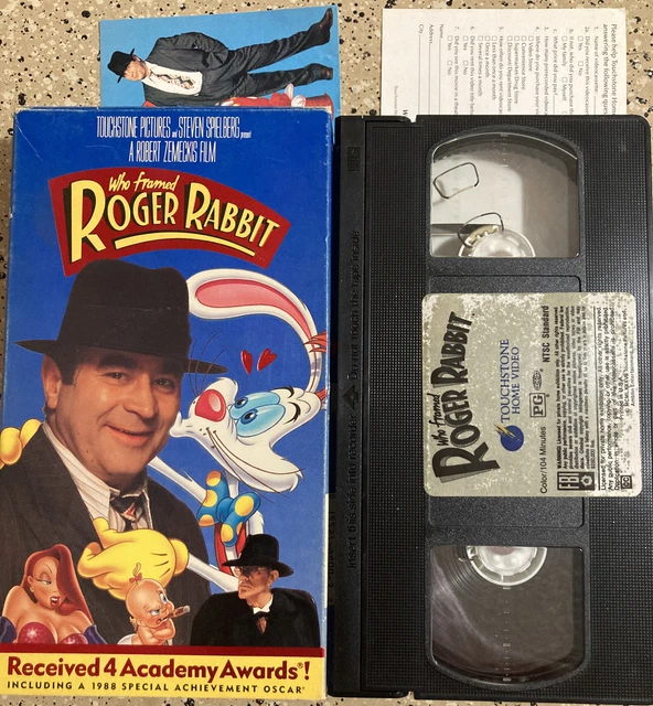 WHO FRAMED ROGER Rabbit Bob Hoskins Vhs £8.95 - PicClick UK