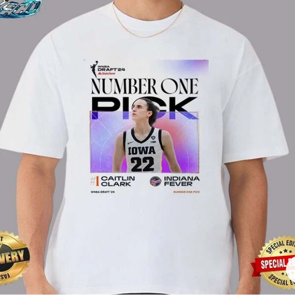 SALE! CAITLIN CLARK University Of Iowa First Overall Pick WNBA Draft