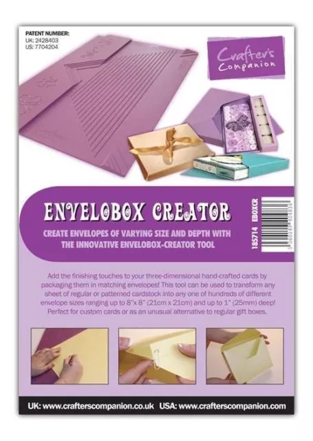Crafters Companion The Envelobox Creator Anzeigetafel