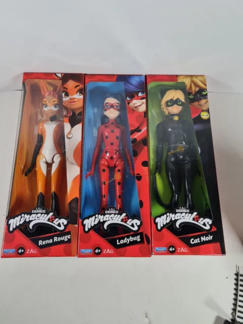 Miraculous Ladybug Cat Noir Action Figures, Dolls, Plush Toys and
