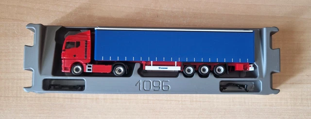 HERPA - MAN TGX GX 4X2 con rimorchio a 3 assi ZALTBOMMEL - 1/87