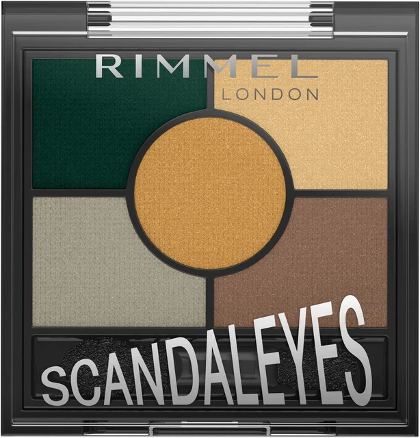 Rimmel London Scandaleyes 5 Pan Eyeshadow Palette Jungle Green