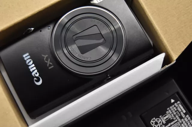 Canon IXY 650 PowerShot Elph 360 HS Digital Camera 20.2MP Black 【MINT】2003