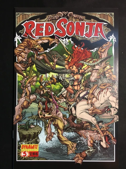 Red Sonja 5 Variant Bradshaw Volume 4 Nm Dynamite 2005 Queen Conan 1 Copy