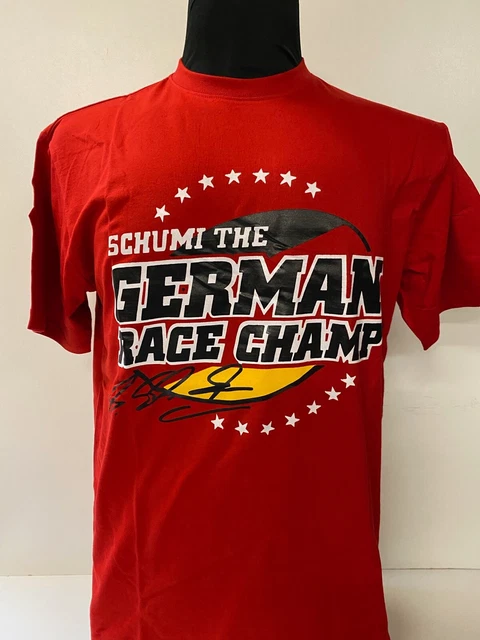 Tee-shirt Ferrari Michael Schumacher F1 Rouge - Taille XXL Occasion