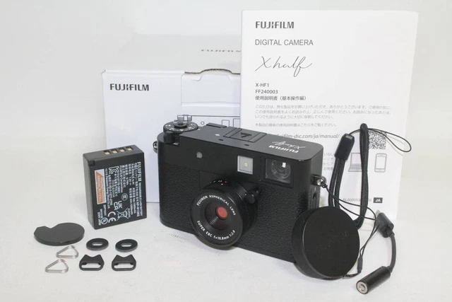 FUJIFILM X half X-HF1 ブラック（Black） Fujifilm Launches Compact Digital Camera “X half (FUJIFILM X