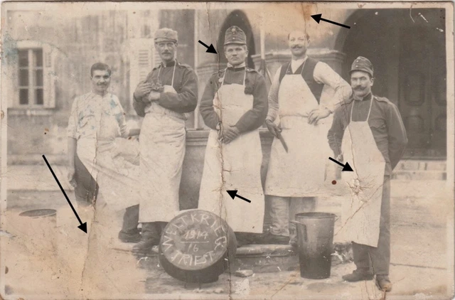 Soldati Austriaci Weltkrieg 1914/16 - K.u.k.  - Trieste - Friuli Venezia Giulia