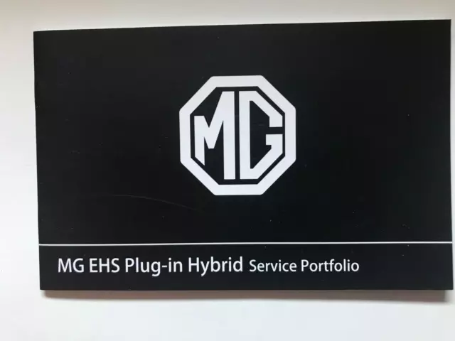 MG EHS Serviceheft 2022 LEER ORIGINAL Inspektionsheft Servicenachweis Service