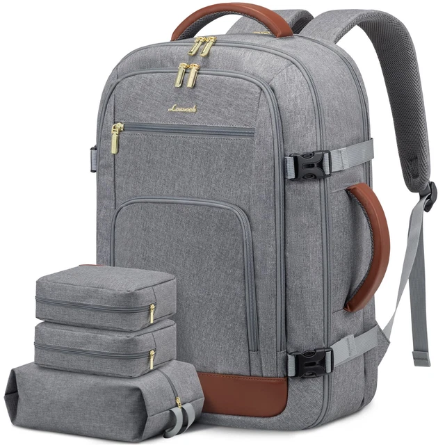 LOVEVOOK 50L LARGE Carry on Backpack Travel Backpack for Women Men ...
