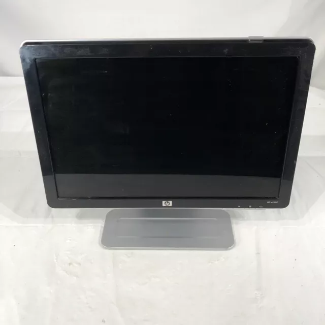HP 19-Inch LCD COLOR MONITOR Model w1907  TESTED WORKS WITH VGA