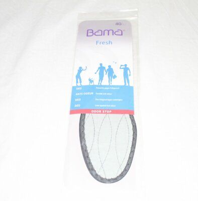 BAMA Bama Fresco Solette Scarpe Tgl 38-40 Odore Stop Soletta Scarpe Liquidazione 
