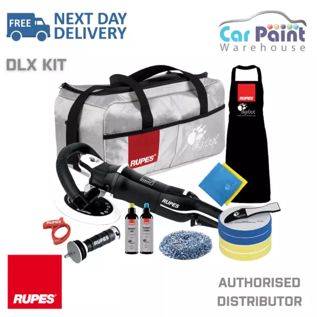 Rupes Bigfoot LH19E Rotary BigFoot Polisher Detailing Deluxe Kit LH19E/DLX