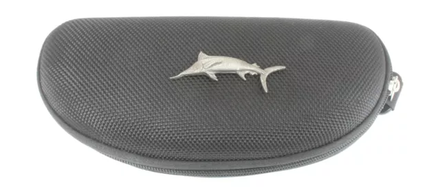 Marlin Canvas Glasses Case Black Moulded Gift Personalised 228