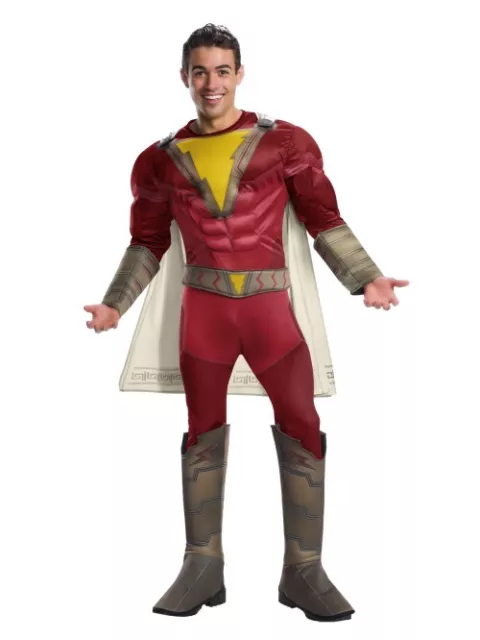 Shazam Deluxe Adult Costume - XL - Rubies