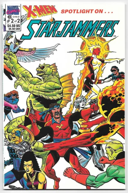 X-Men Spotlight on...Starjammers #2 (01/1990) Marvel Comics