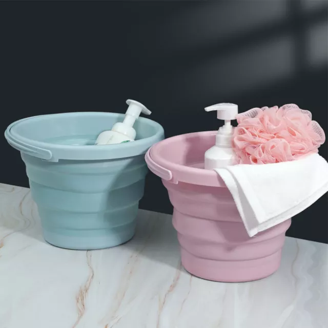 EY# 5/10L Collapsible Plastic Bucket Multifunction Water Bucket for Bathroom Kit