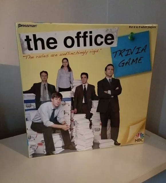 The Office Trivia Board Game NBC Pressman #4123 (2008) Factory Sealed