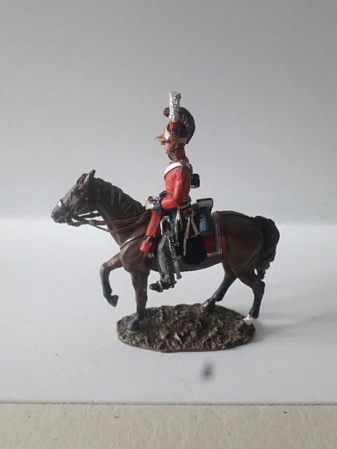 Soldat De Plomb Delprado 1er Empire - Officier Tirailleur Jeune Garde 1810