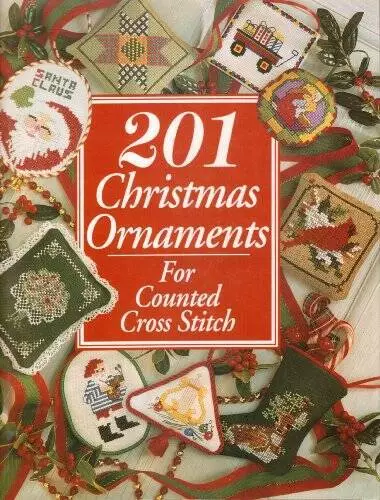 New Berlin Christmas Ornament Jolly Cat Counted Cross Stitch Kit