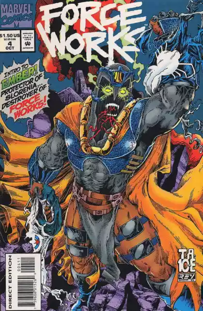 Force Works #4 Marvel Comics October Oct 1994 (VFNM)