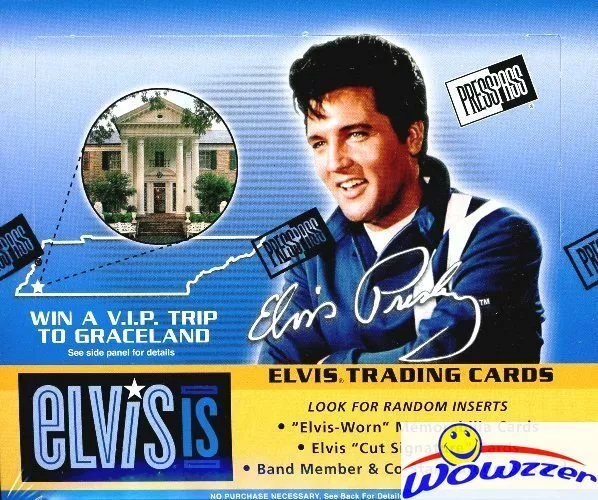 2007 Press Pass Elvis Presley IS MASSIVE Factory Sealed 24 Pack Retail Box !