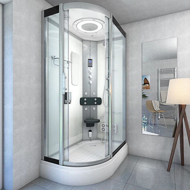 AcquaVapore doccia a vapore sauna doccia box doccia D60-70T3L 120x80cm