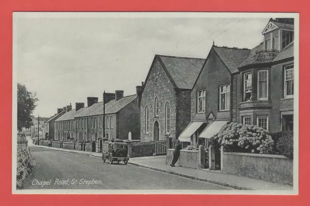 Cornwall St Stephen In Brannel United Methodist Chapel Nr St Austell / Postcard