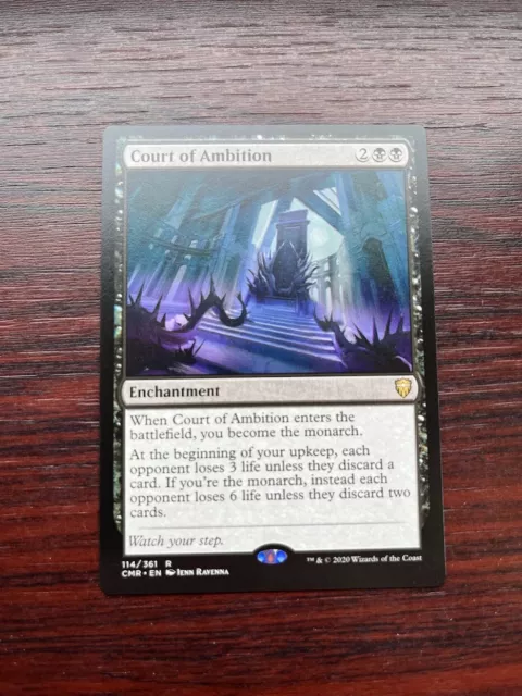 1x COURT OF AMBITION - Commander - MTG - Magic the Gathering