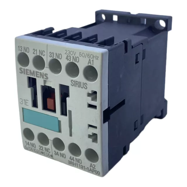 Siemens 3RH1131-1AP00 Teleruttore 10A 230V 50/60Hz