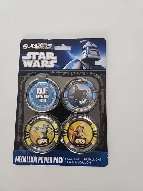Star Wars Slingers Medallion Power Pack New Sealed