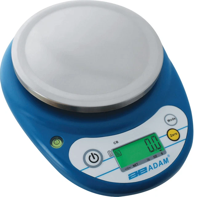 Adam Equipment CB 1001, Compact Balance, 1000g Capacity, 0.1g Readability