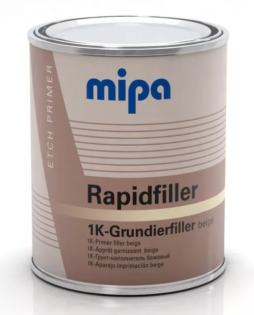 Mipa Rapidfiller,dunkelgrau 1L Grundierung,Autolack