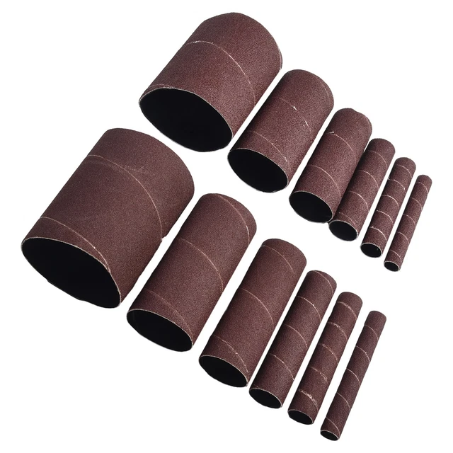 Kit manicotti per batteria levigatura multiuso 12 pz 4 5 pollici strumenti di lu