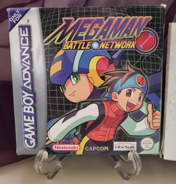 Megaman Battle Network -  Gba - Pal - Boxed + Manual - Cib - Vgc