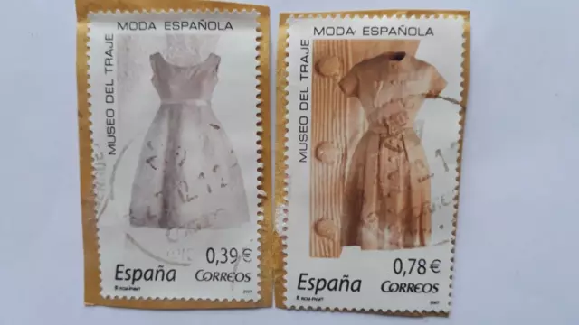 Sellos Usados En Euros De Hoja Bloque Moda.año 2007.