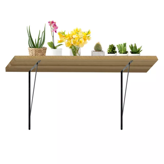 90 Degree Shelf Brackets Heavy Duty Wall Mounted Table Bench Bracket Wall Shelf