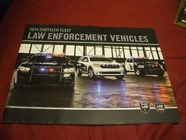 2014 CHRYSLER FLEET LAW ENFORCEMENT VEHICLES Brochure - DODGE POLICE CAR