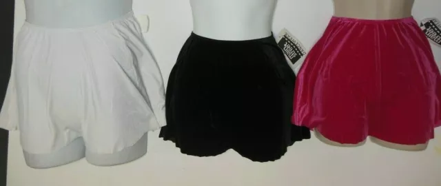 Dance skirt elastic waist  colors ch/ladies Jazz Tap Circle Velvet Spandex $24