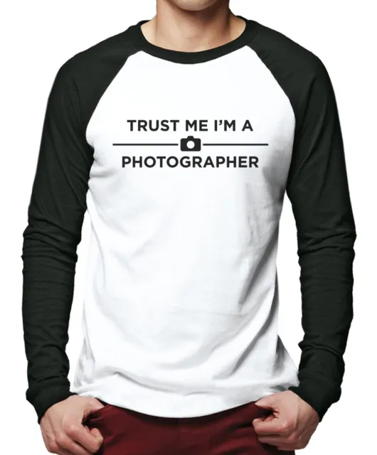 Trust Me I am a Photographer - Top da baseball per fotografia uomo
