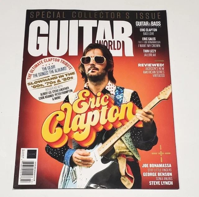 GUITAR WORLD MAGAZINE FEBRUARY 2024 Eric Clapton 5.95 PicClick