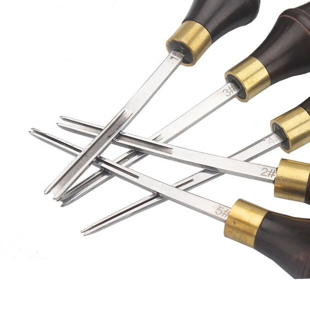 Aiguille de Positionnement de Couture Wuta - Outil de Bricolage pour Travail du Cuir