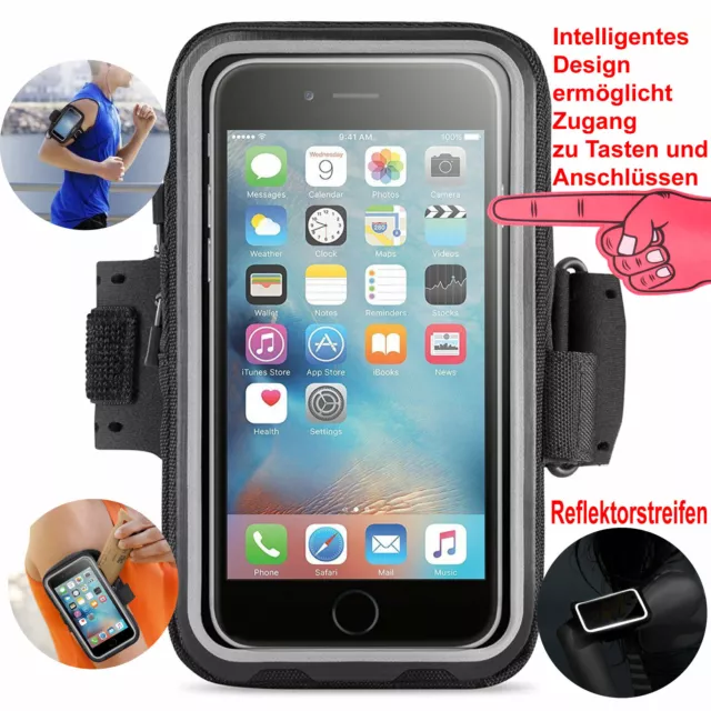 Sportarmband Handy Arm Tasche Sport Fitness Armband Joggingarmband Laufen Schutz