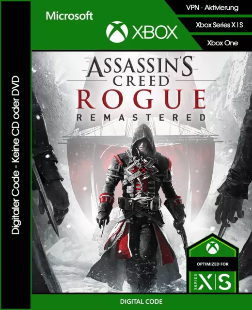[VPN] Assassin’s Creed® Rogue Remastered - Game Key - Xbox One / Xbox Series X|S