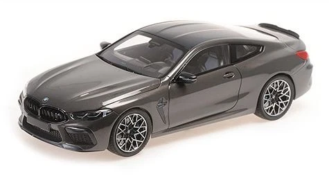 Modèle Réduit 1:18 MINICHAMPS BMW M8 Coupé 2020 - Gris Métallisé - Collection
