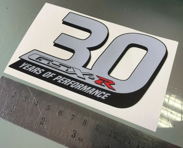 Suzuki GSXR 30th Anniversary Limited Edition Decal Sticker Kit