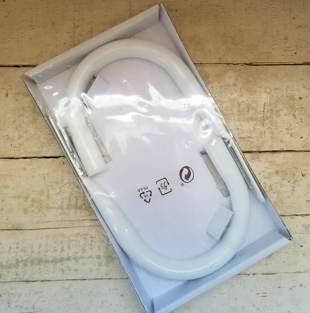 IKEA Knolfly Tieback White 2 Pack 003.179.14 Curtain Drape Holder Tie Back-BMT