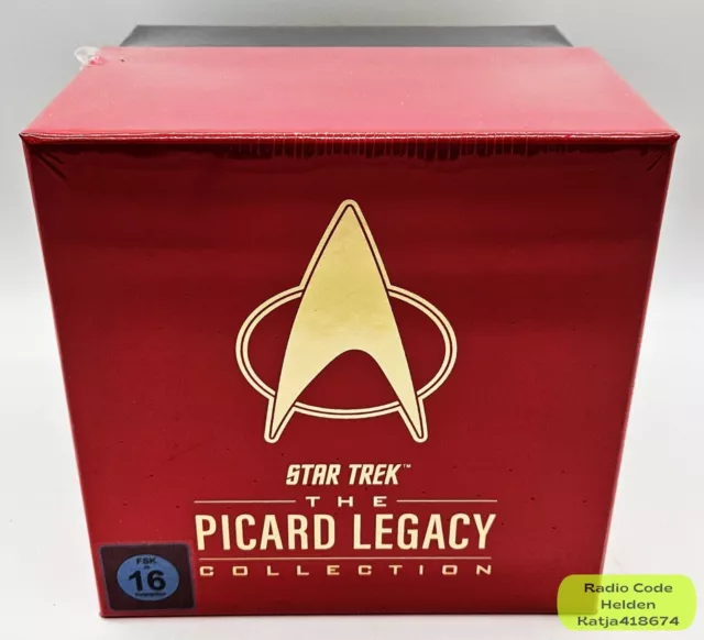 Star Trek The Picard Legacy Collection Box 54 Blu-rays Deutsch NEU & OVP