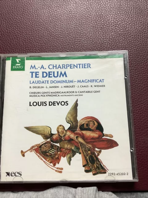 LP Marc-Antoine CHARPENTIER Louis Devos Te Deum Laudate Dominum NM *