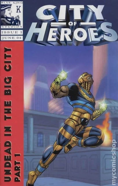 City of Heroes #1 VG 4.0 2004 Stock Image Low Grade